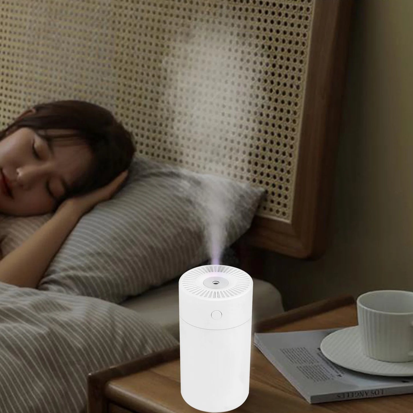 Clearance! Humidifiers for Bedroom,Portable Mini Desk Humidifier with 2 Mist Modes, Cool Mist Humidifier for Home Plant and Baby Nursery, Quiet Humidifier for Home Patio Decor Gift