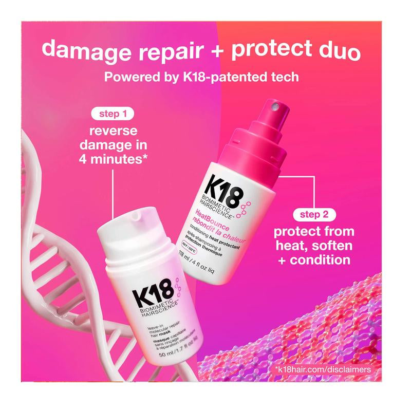 K18 Biomimetic Heatbounce Leave-In Conditioner Heat Protectant