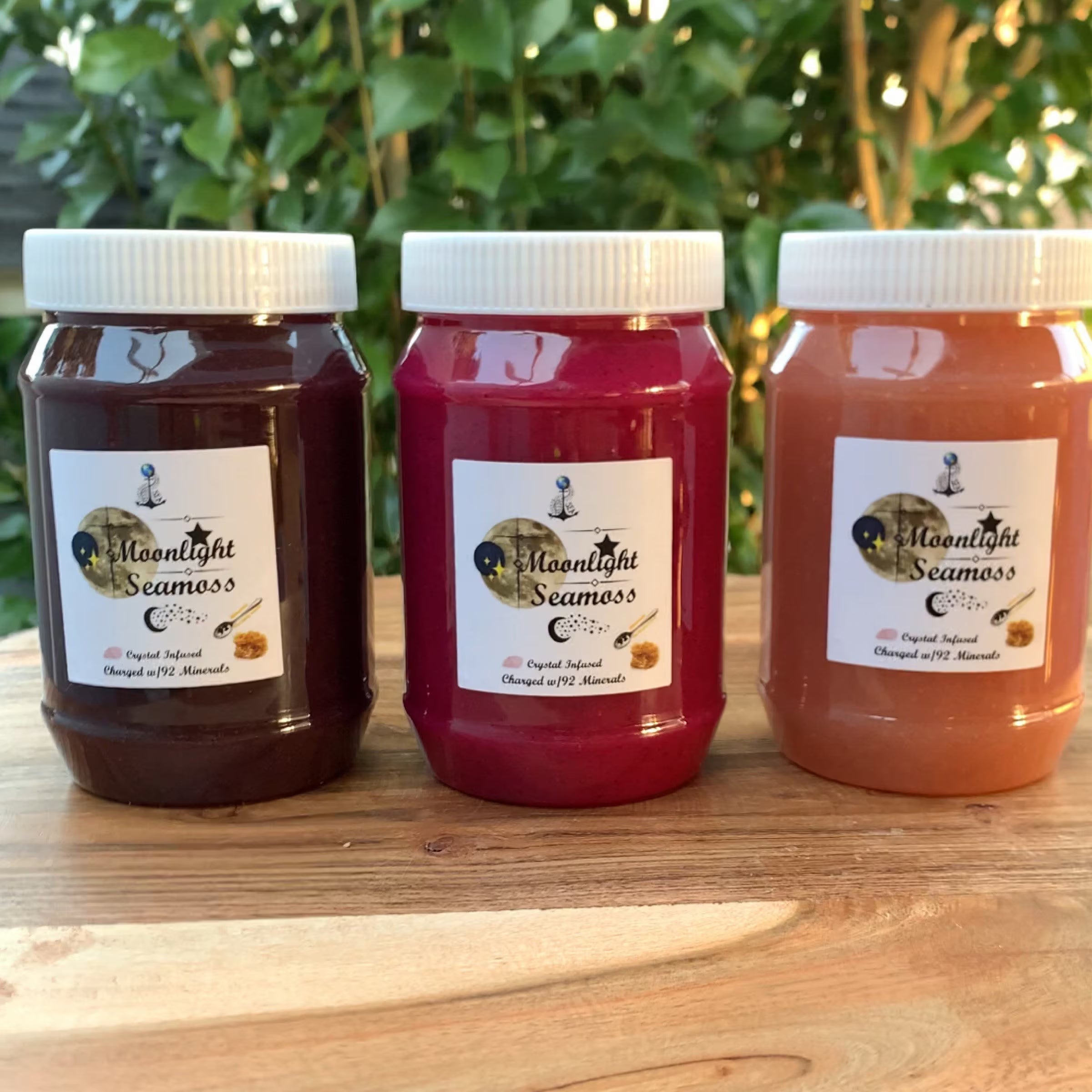Moonlight Seamoss Gel | Wildcrafted Sea Moss Gel | 100% Organic Sea Moss | Organic | Highgrade | Freshly Made