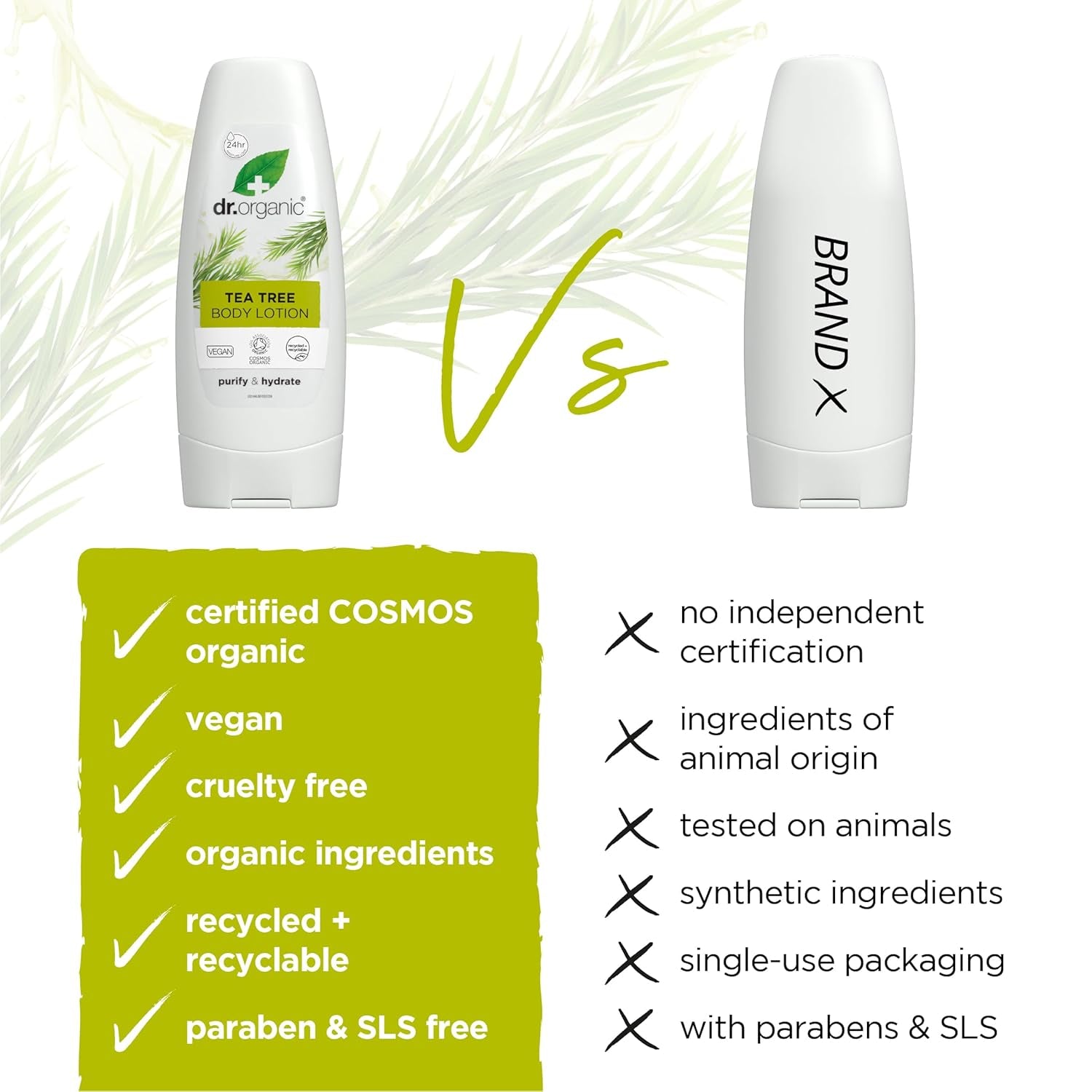 Organic Tea Tree Skin Lotion, 6.8 Fl.Oz.