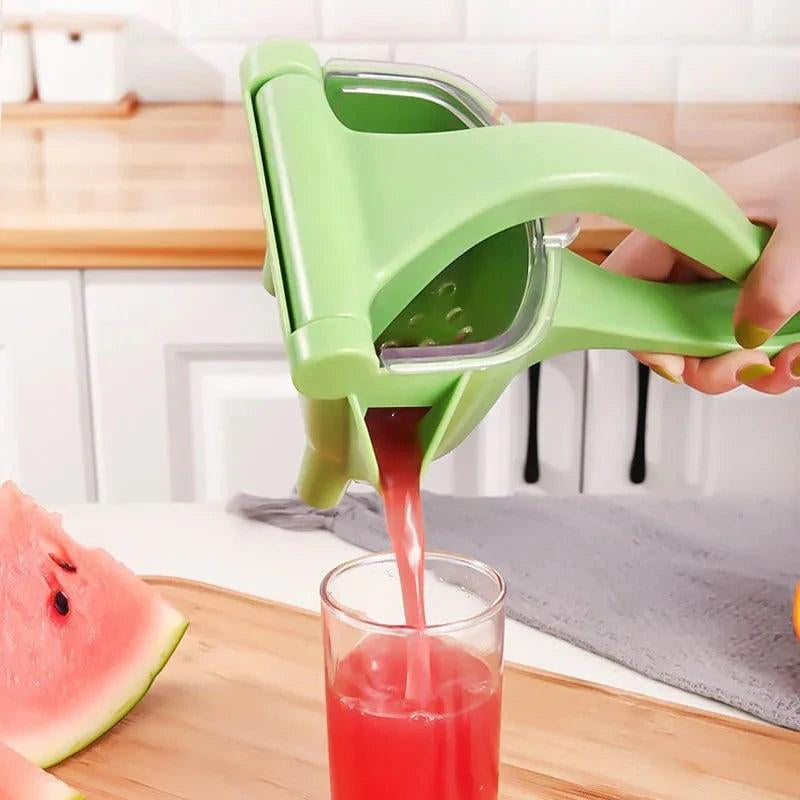 Greensqueeze Pro: Compact Non-Electric Handheld Manual Juicer - Versatile Fruit and Vegetable Extraction for Space-Saving Juicing at Home