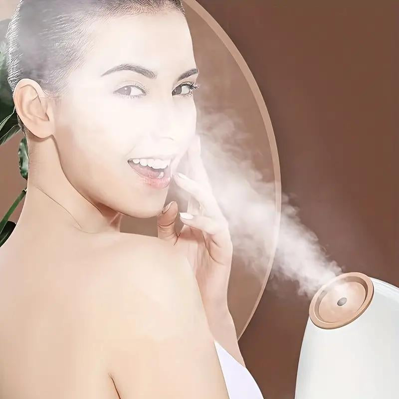 1Pc, Face Steamer, Thermal Spray Nano Spray Water Replenisher, Portable Thermal Spray Facial Humidifier, Household Beauty Instrument
