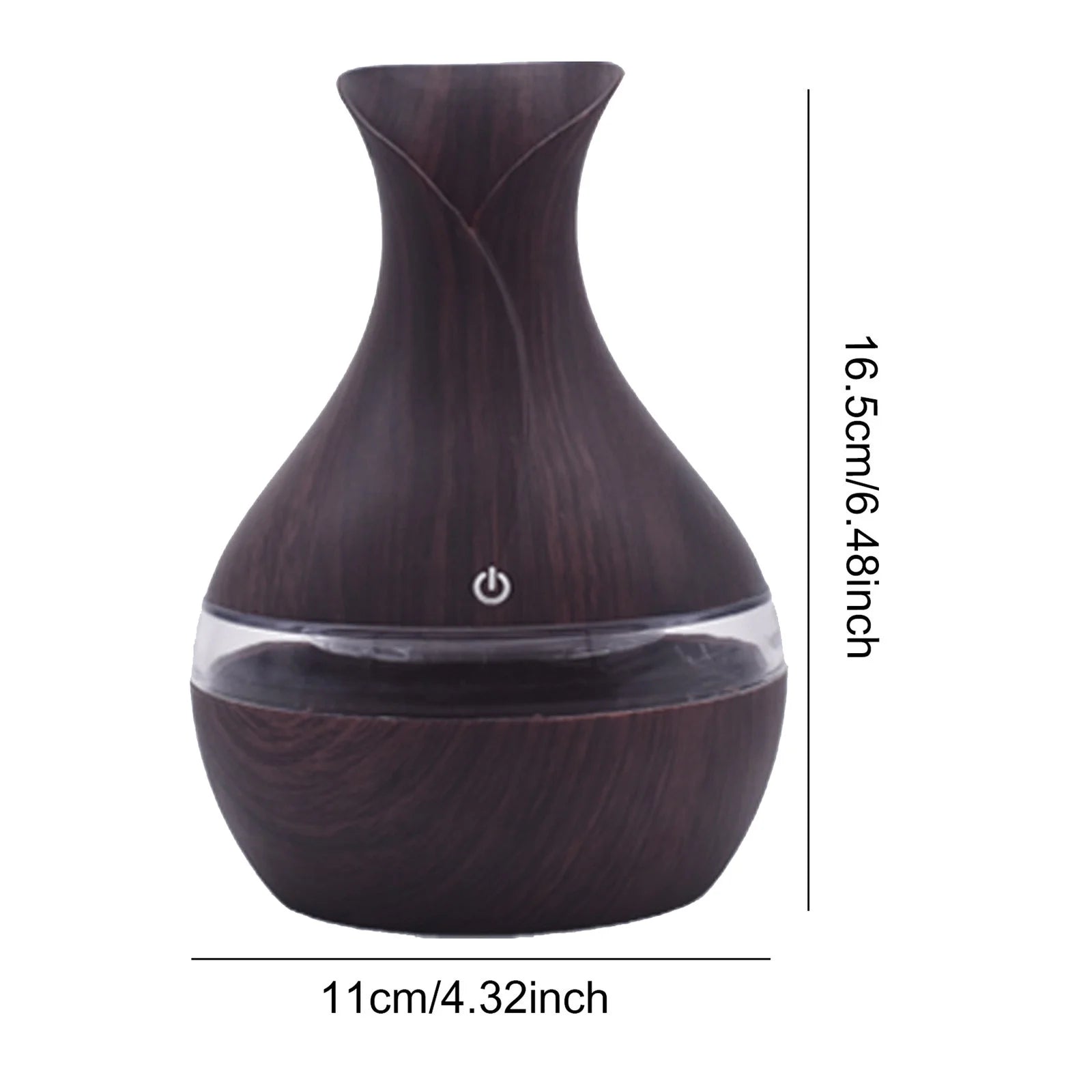 Dengmore Mini Portable Aromatherapy Diffuser Humidifier Aroma Essential Oil Diffuser LED for Bedroom Home Office Car Living Room