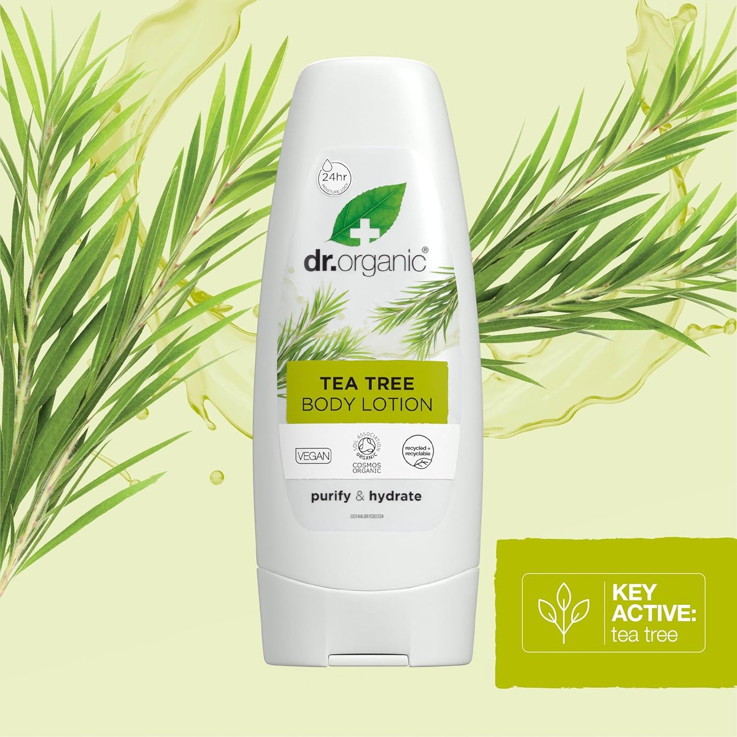 Organic Tea Tree Skin Lotion, 6.8 Fl.Oz.