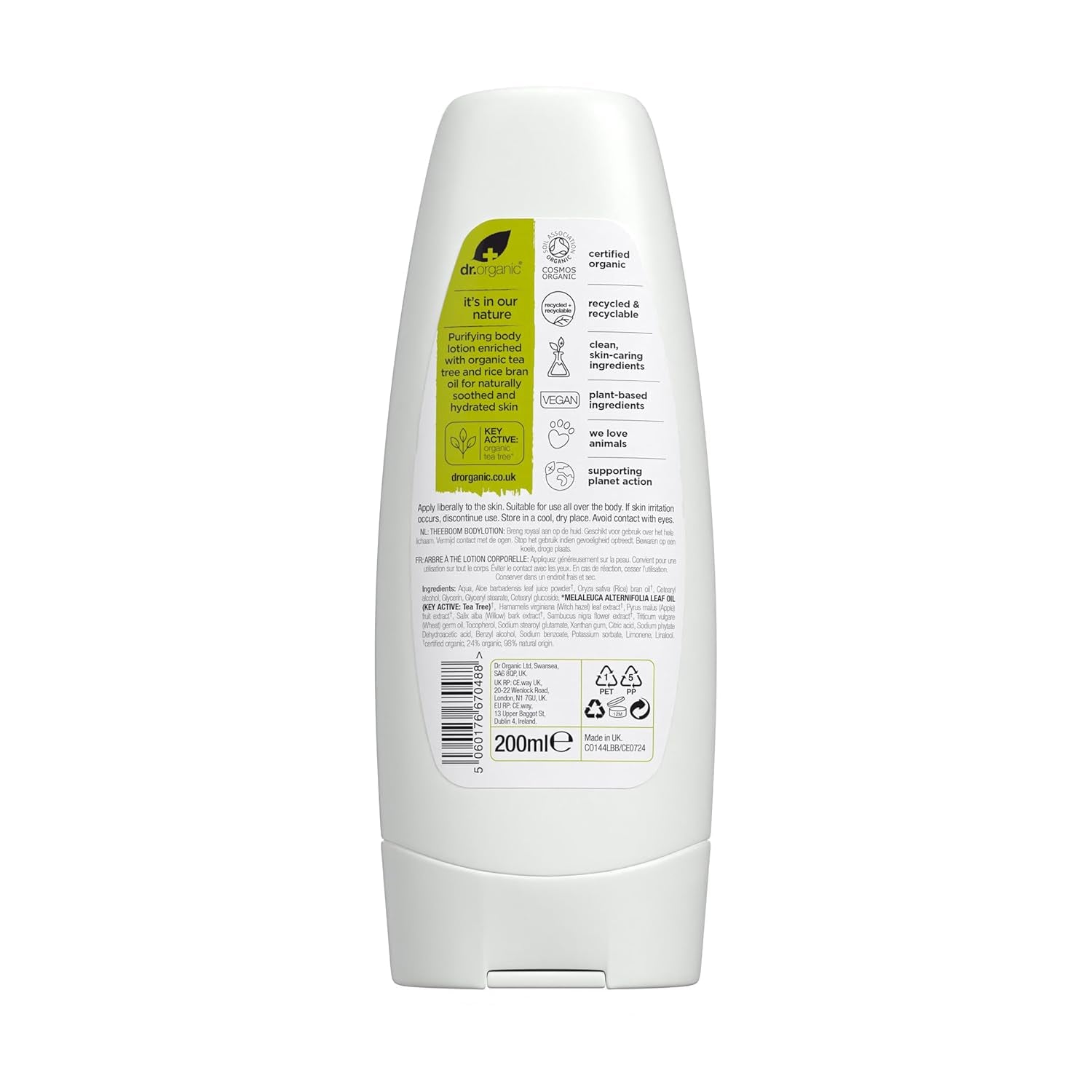 Organic Tea Tree Skin Lotion, 6.8 Fl.Oz.