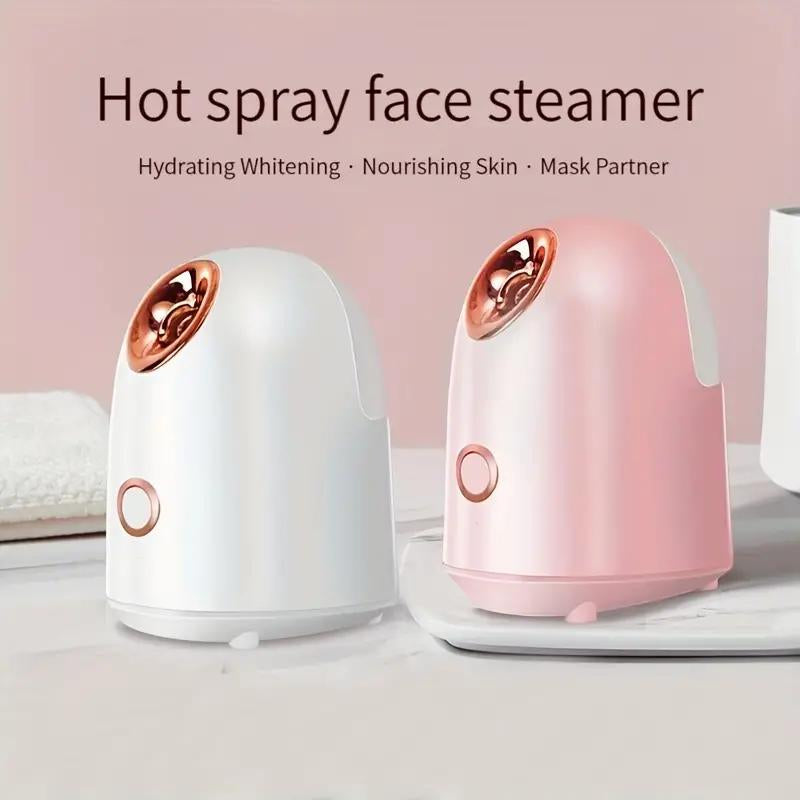1Pc, Face Steamer, Thermal Spray Nano Spray Water Replenisher, Portable Thermal Spray Facial Humidifier, Household Beauty Instrument