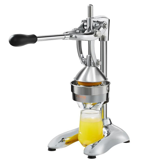 VEVOR Citrus Juice Press, Hand Press Orange Juicer Press, Commercial Grade Manual Citrus Juicer Lemon Squeezer, Easy-To-Clean Fruit Press Juicer for Lemon Pomegranate Orange Juice