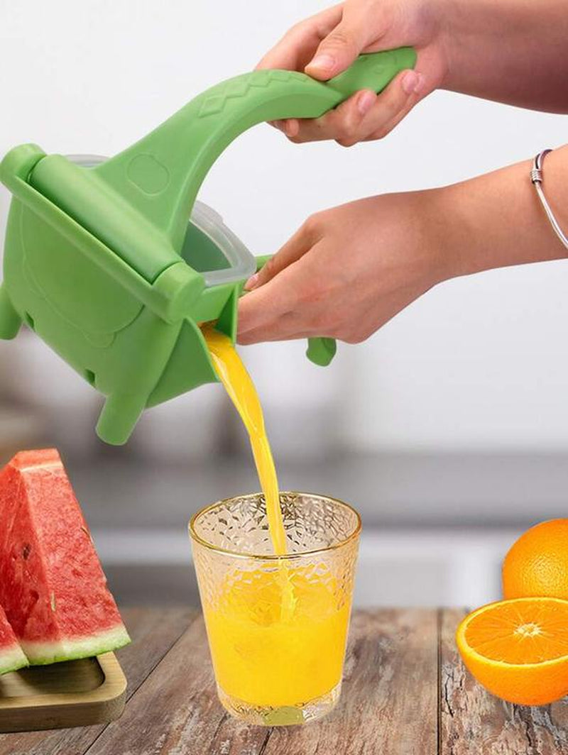 Greensqueeze Pro: Compact Non-Electric Handheld Manual Juicer - Versatile Fruit and Vegetable Extraction for Space-Saving Juicing at Home
