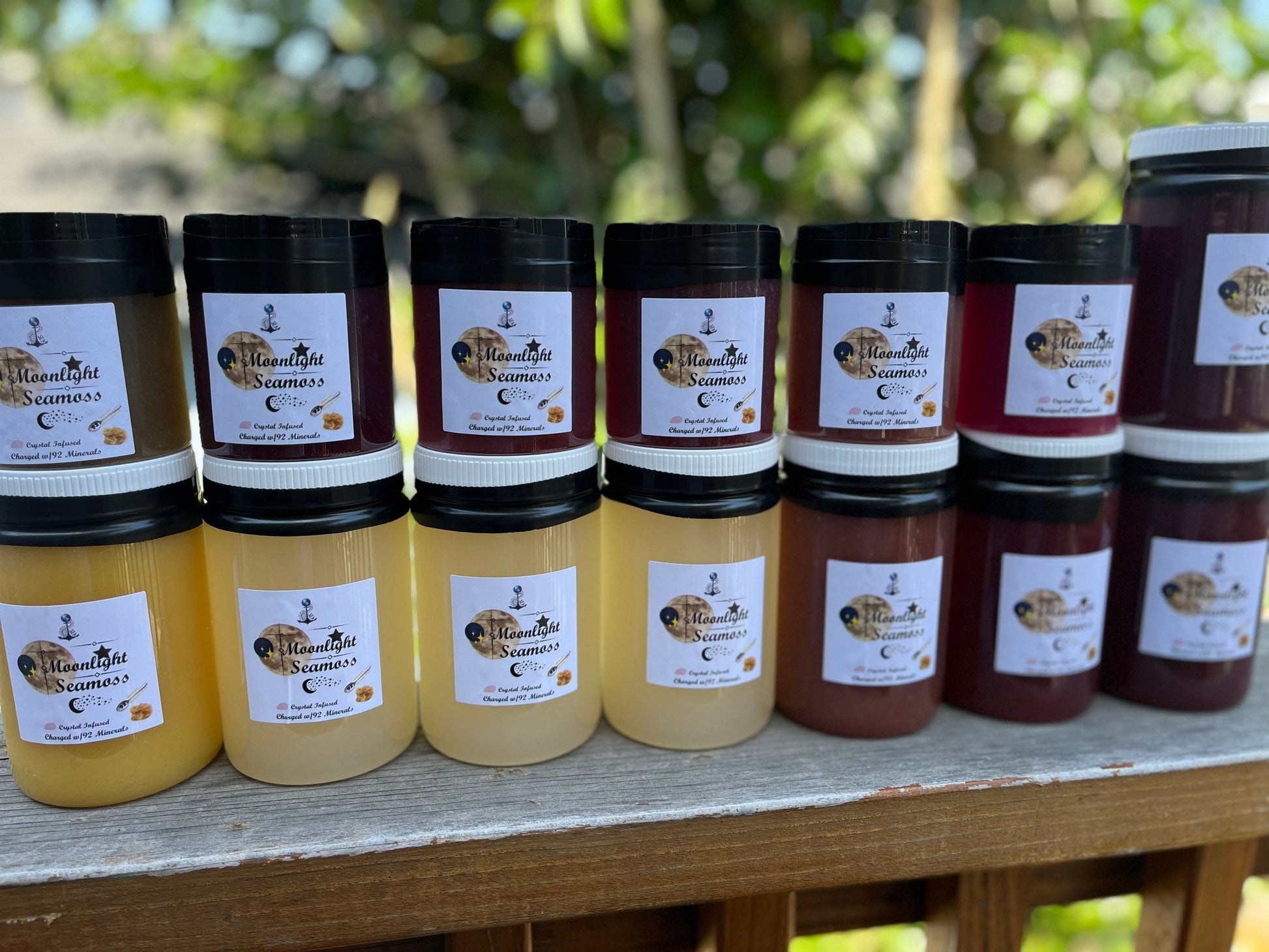 Moonlight Seamoss Gel | Wildcrafted Sea Moss Gel | 100% Organic Sea Moss | Organic | Highgrade | Freshly Made