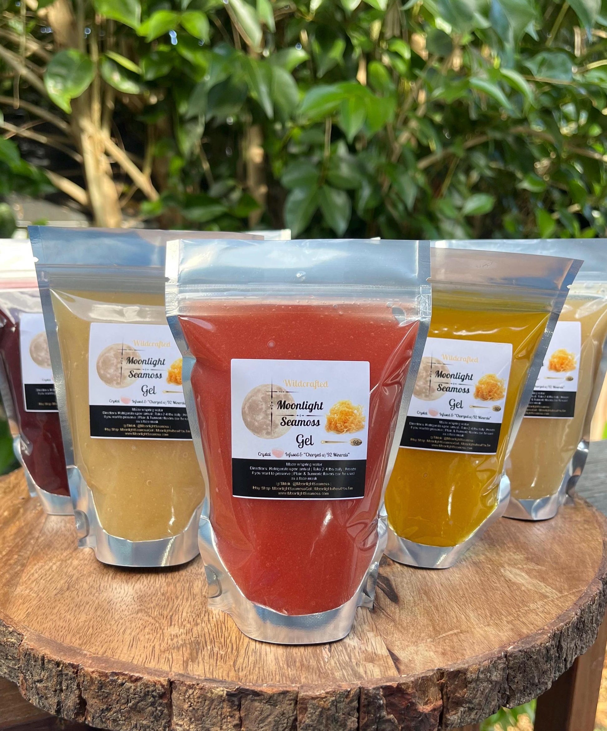Moonlight Seamoss Gel | Wildcrafted Sea Moss Gel | 100% Organic Sea Moss | Organic | Highgrade | Freshly Made